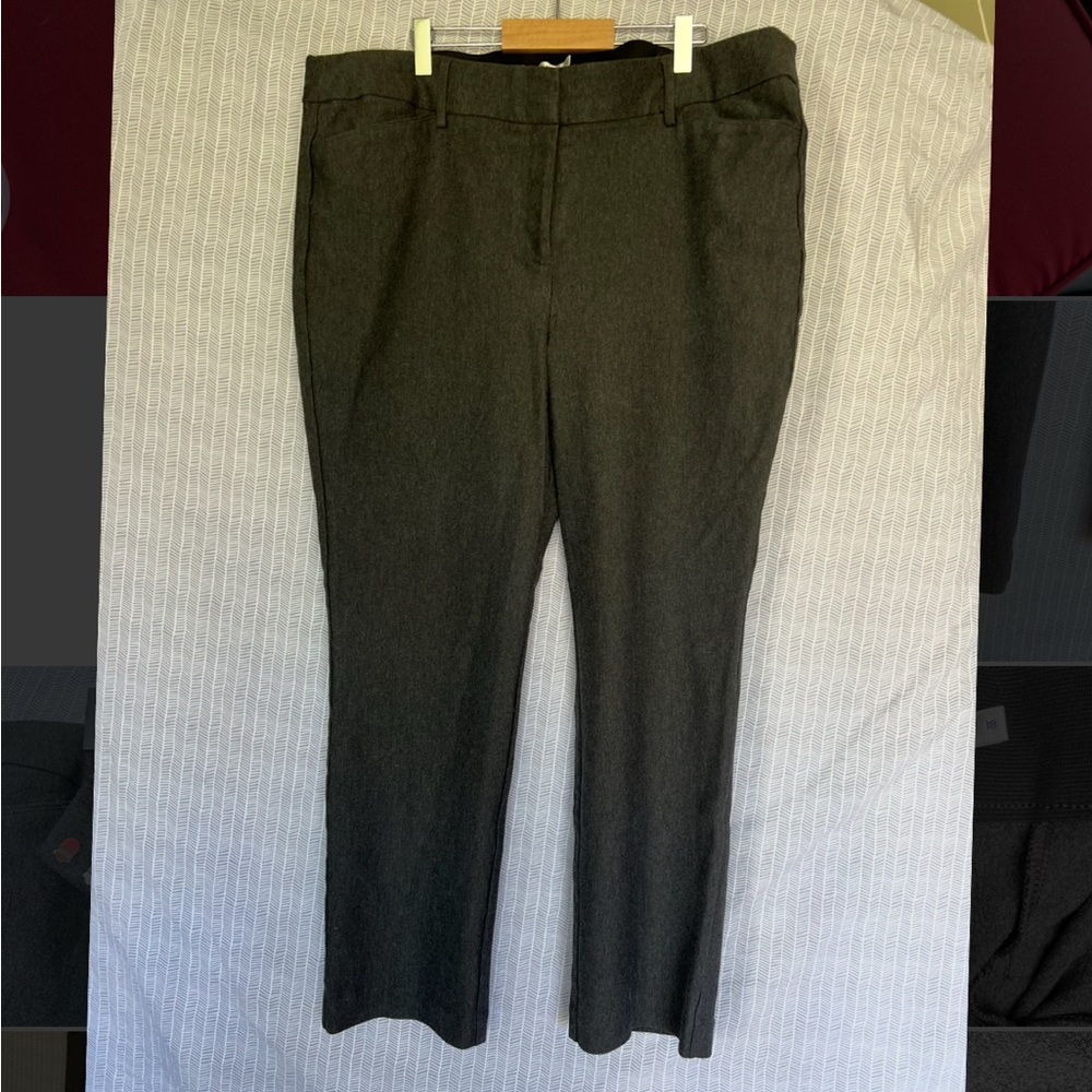 Size 18 Ricki's Charcoal Dress Pants